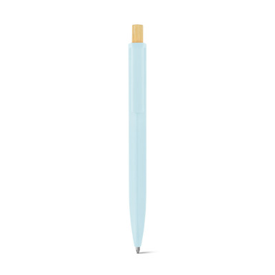 ZARA. Recycled ABS (100 rABS) ballpoint pen with bamboo button